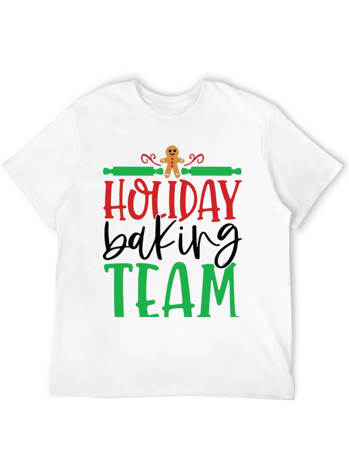 Holiday Baking Team T-Shirt - Festive & Fun!