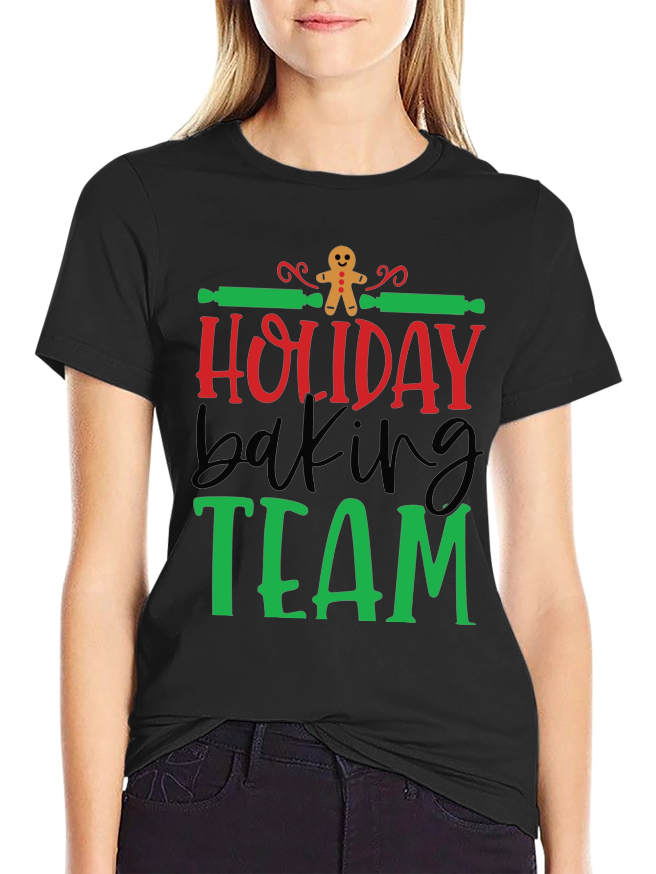 Holiday Baking Team T-Shirt - Festive & Fun!