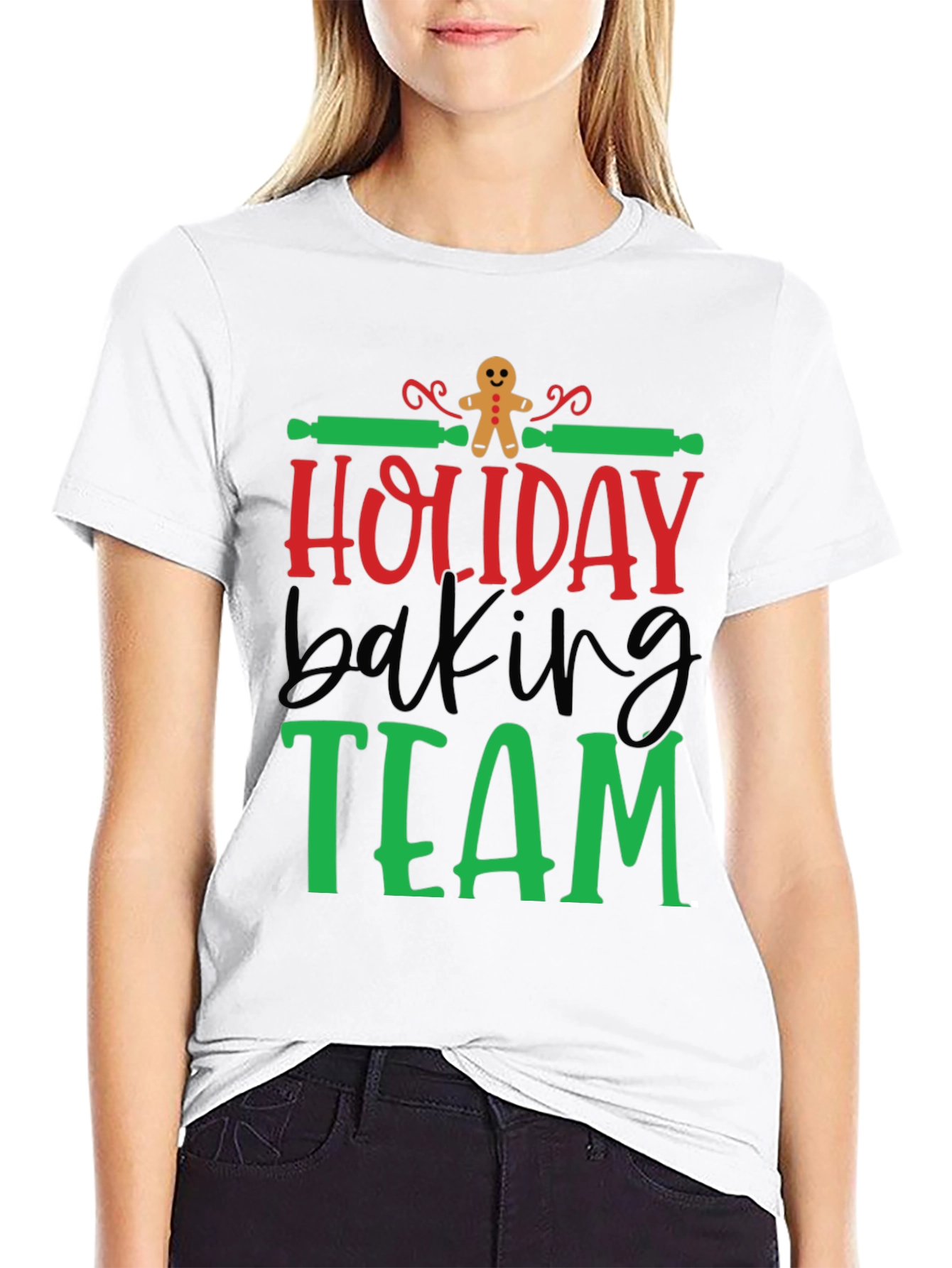 Holiday Baking Team T-Shirt - Festive & Fun!