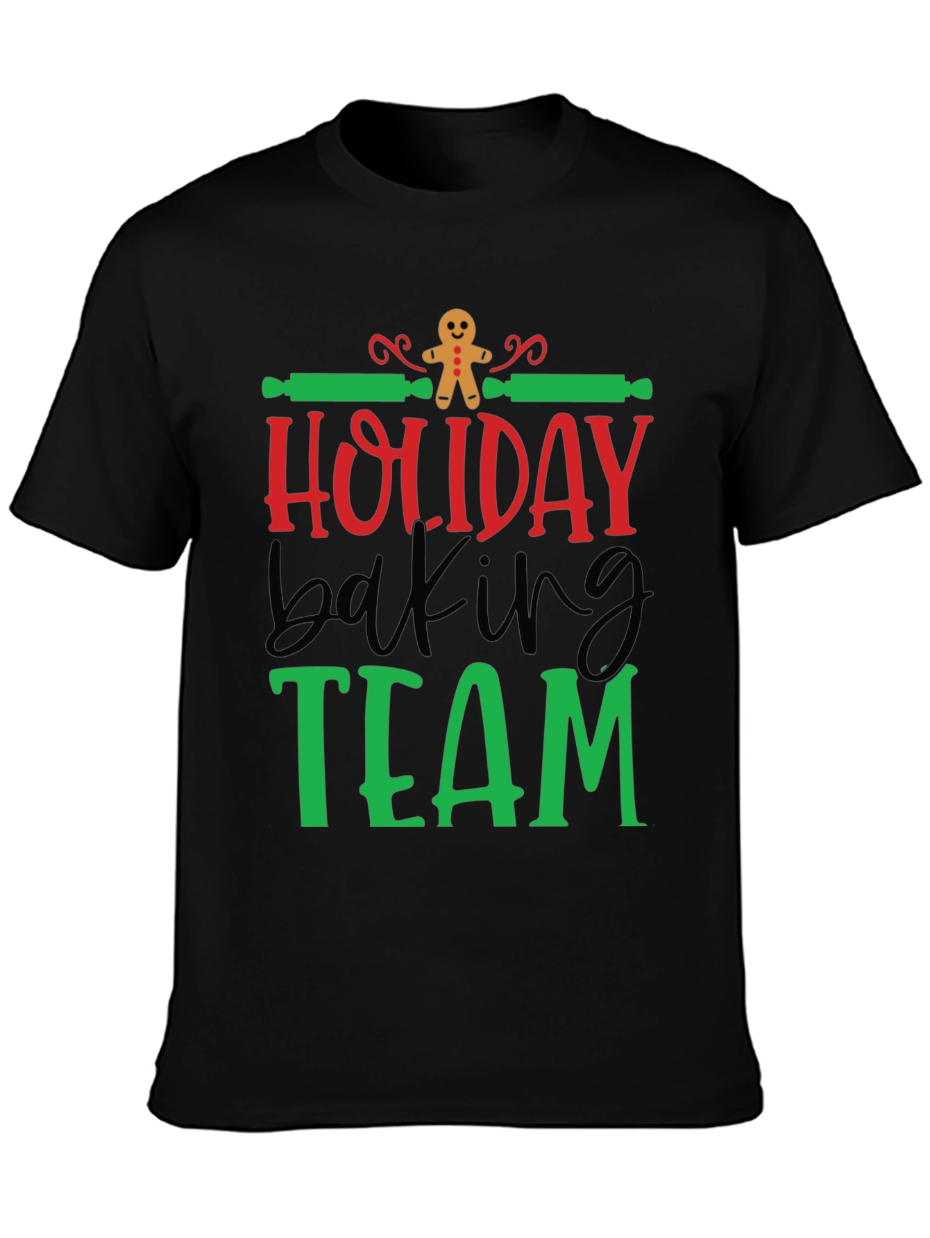 Holiday Baking Team T-Shirt - Festive & Fun!