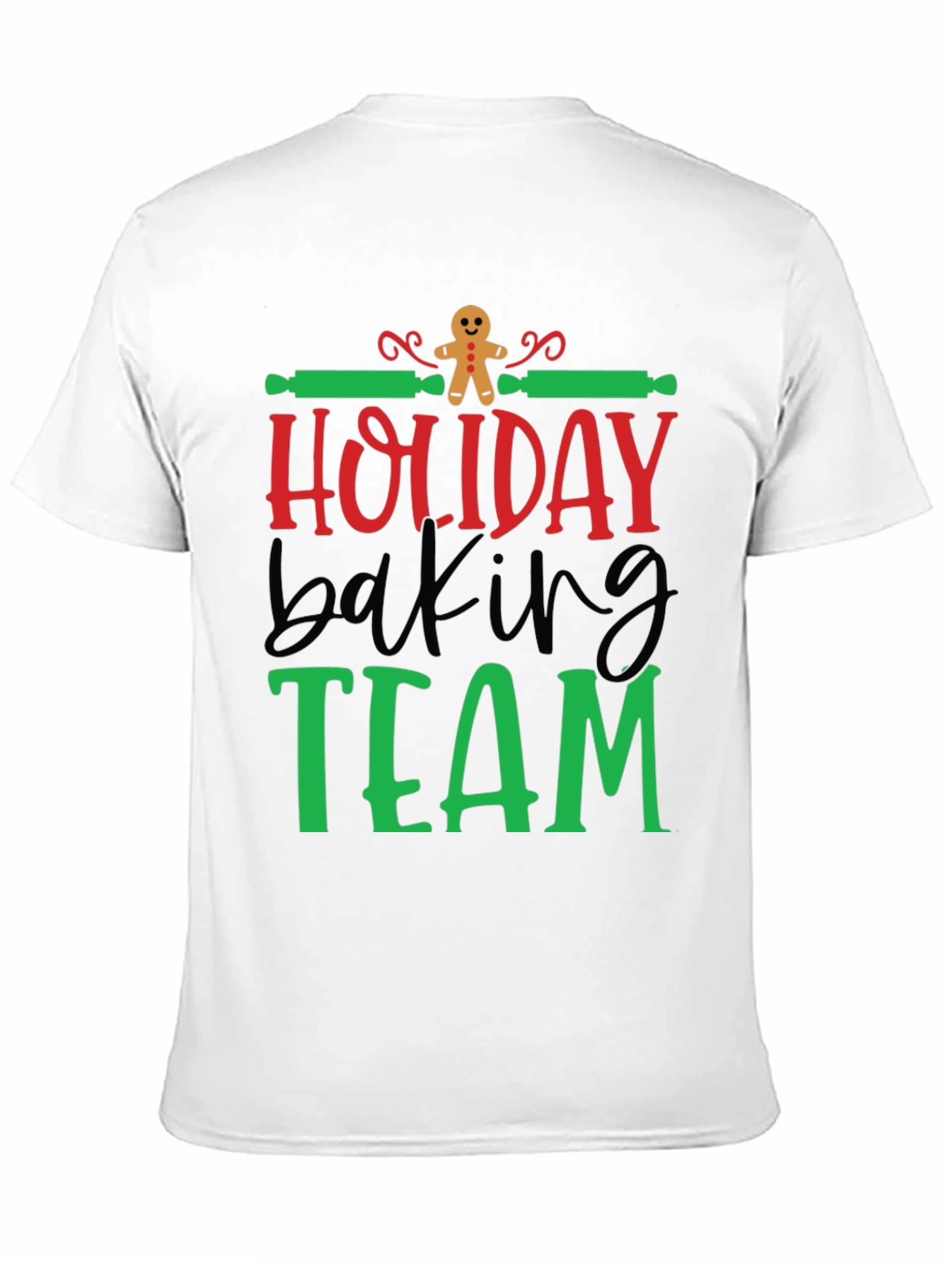 Holiday Baking Team T-Shirt - Festive & Fun!