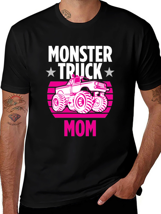 Monster Truck Mom Graphic T-Shirt