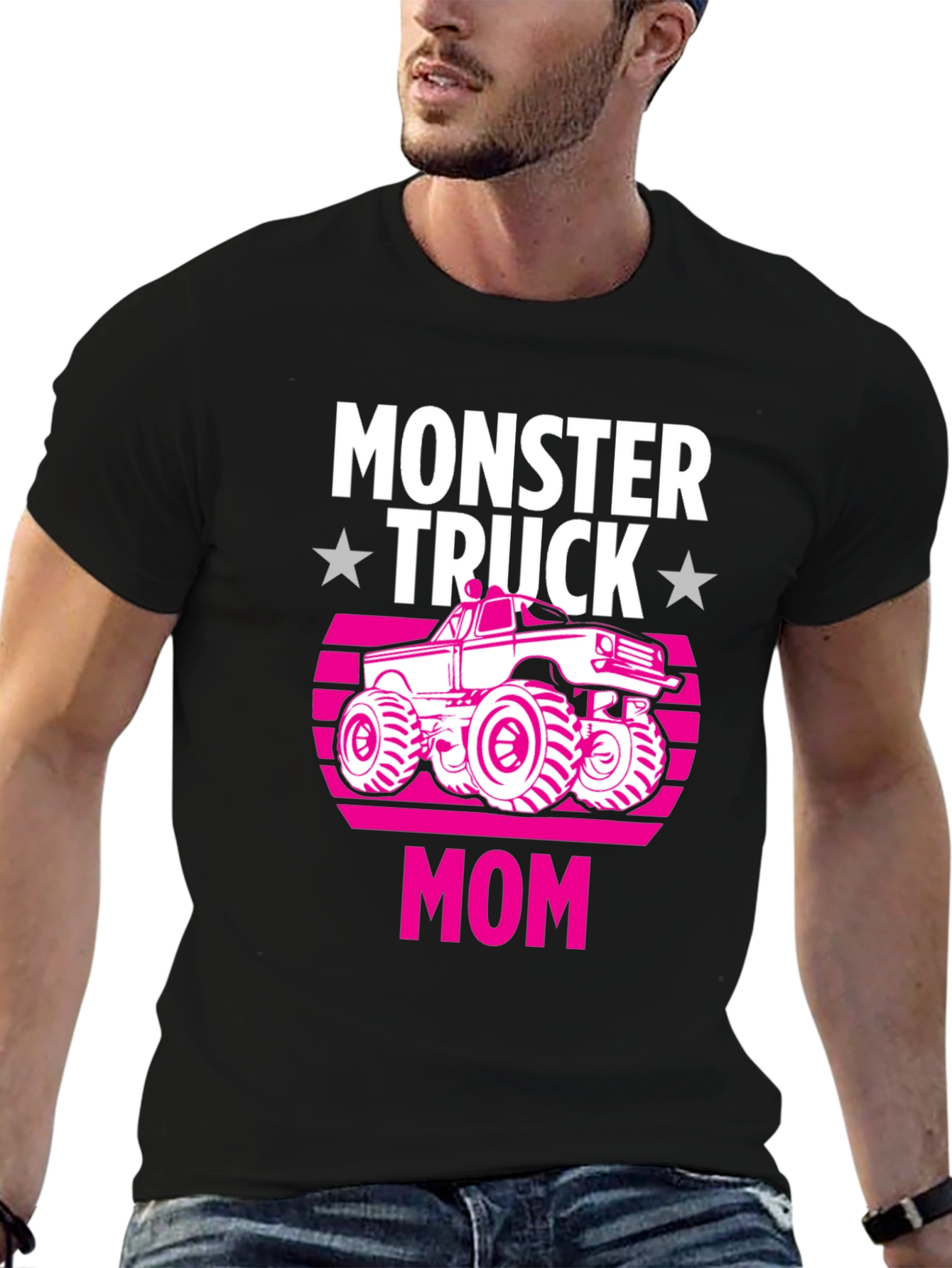 Monster Truck Mom Graphic T-Shirt