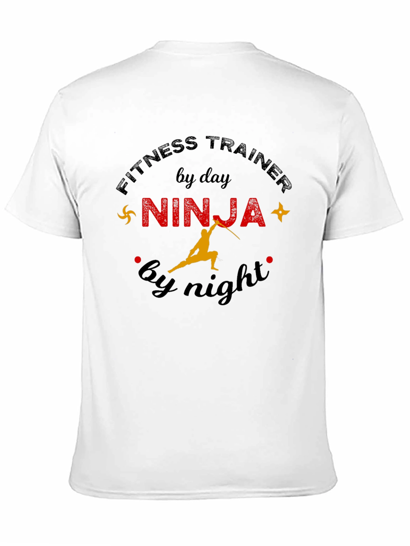 Fitness Trainer Ninja Graphic T-Shirt