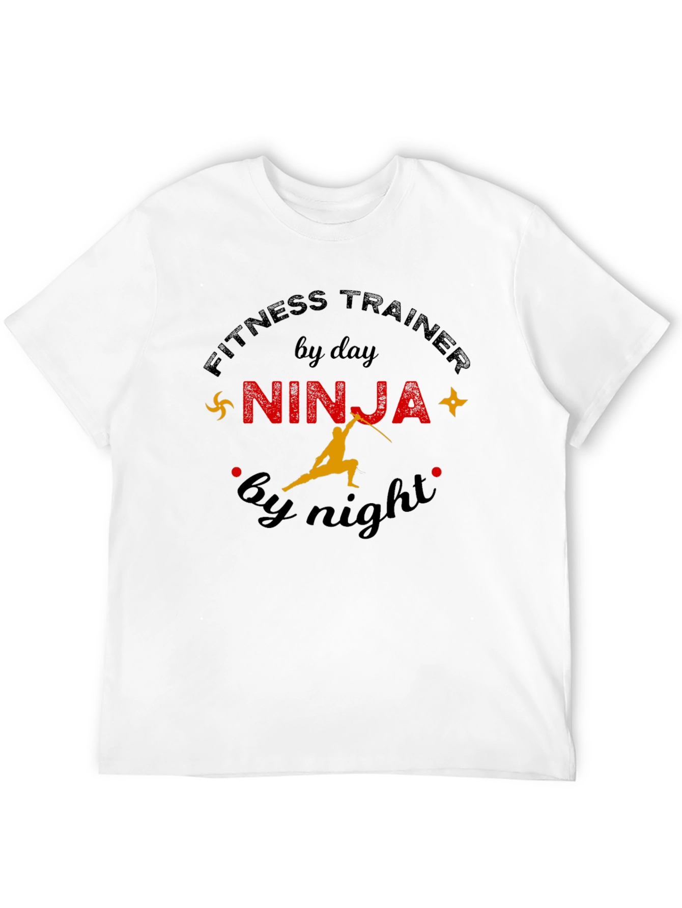 Fitness Trainer Ninja Graphic T-Shirt