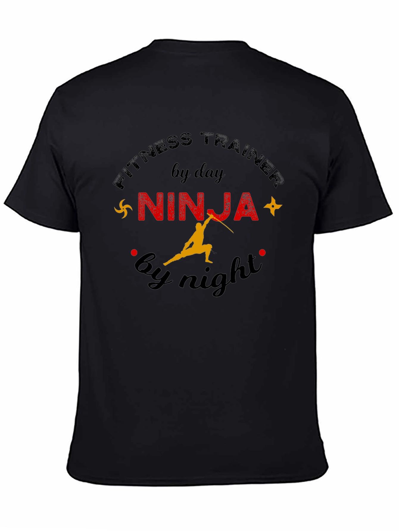 Fitness Trainer Ninja Graphic T-Shirt