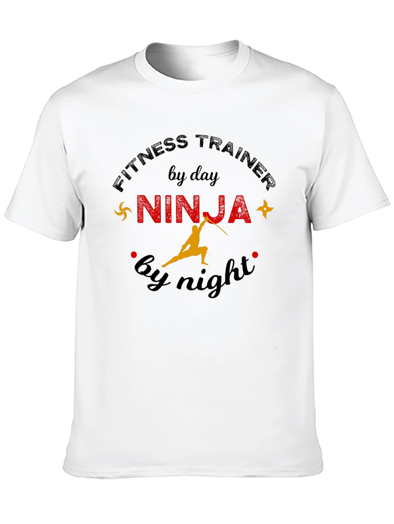 Fitness Trainer Ninja Graphic T-Shirt