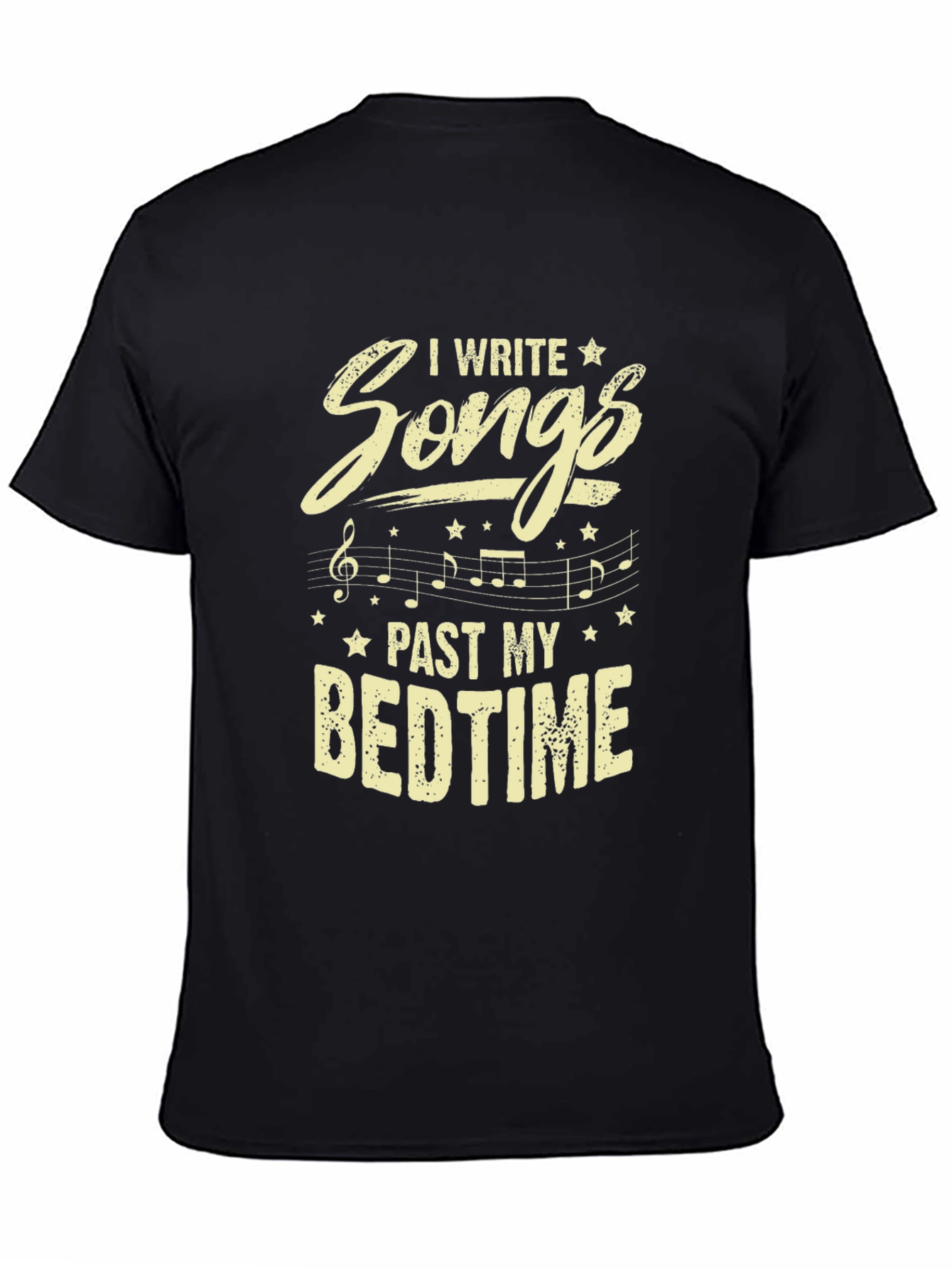 I Write Songs Past My Bedtime Graphic T-Shirt