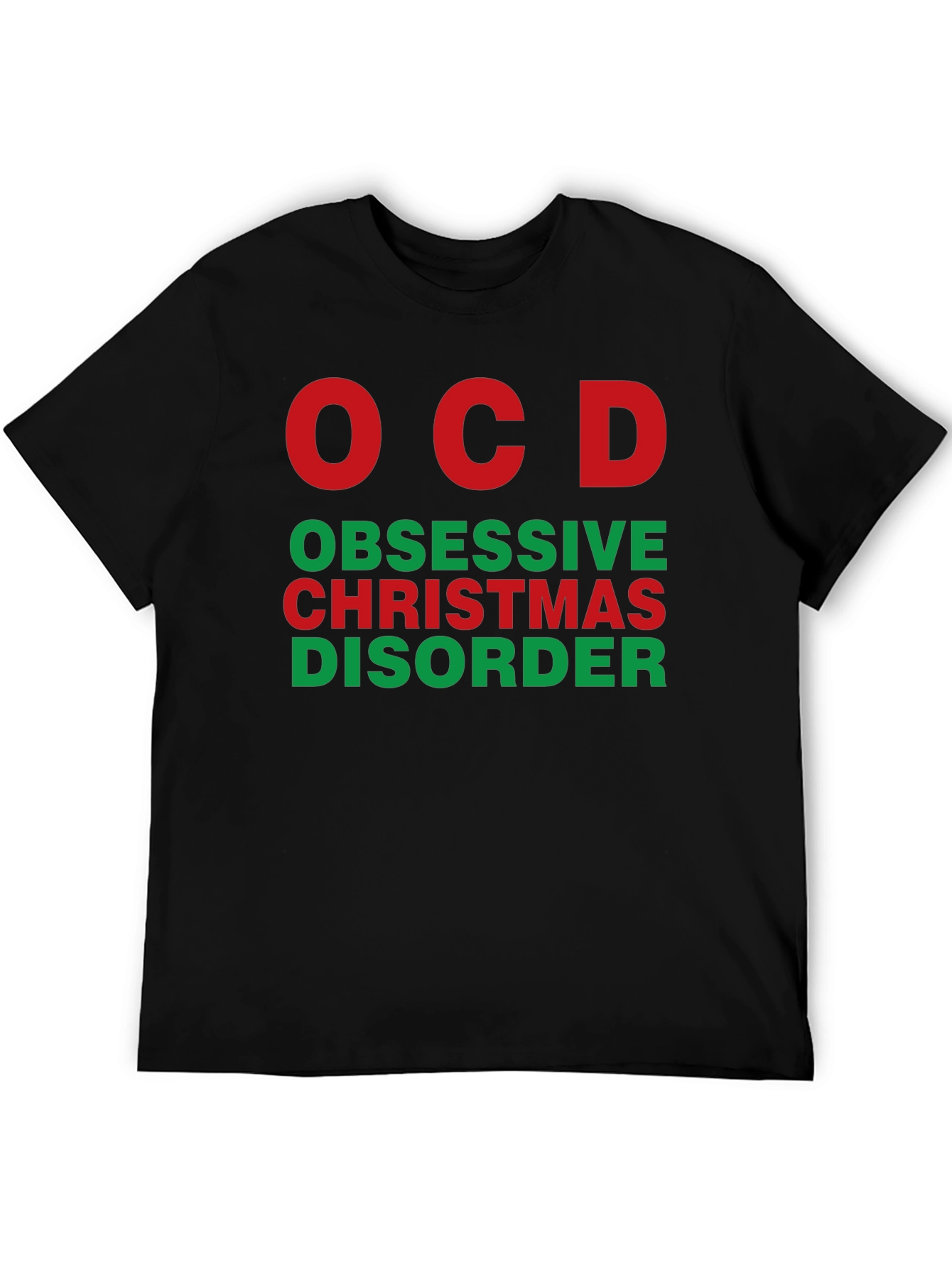 OCD Obsessive Christmas Disorder T-Shirt