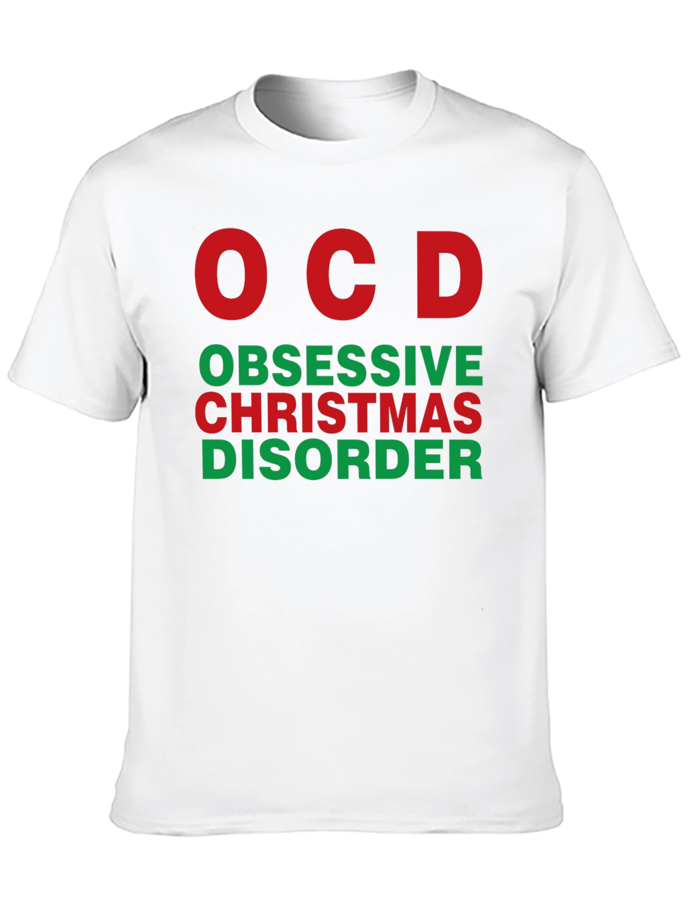 OCD Obsessive Christmas Disorder T-Shirt