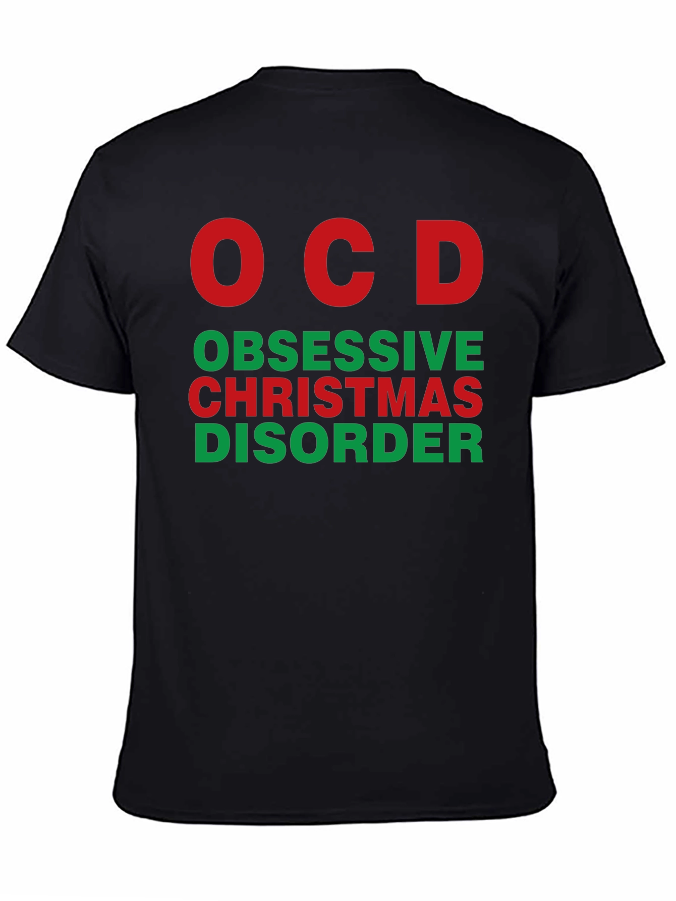OCD Obsessive Christmas Disorder T-Shirt