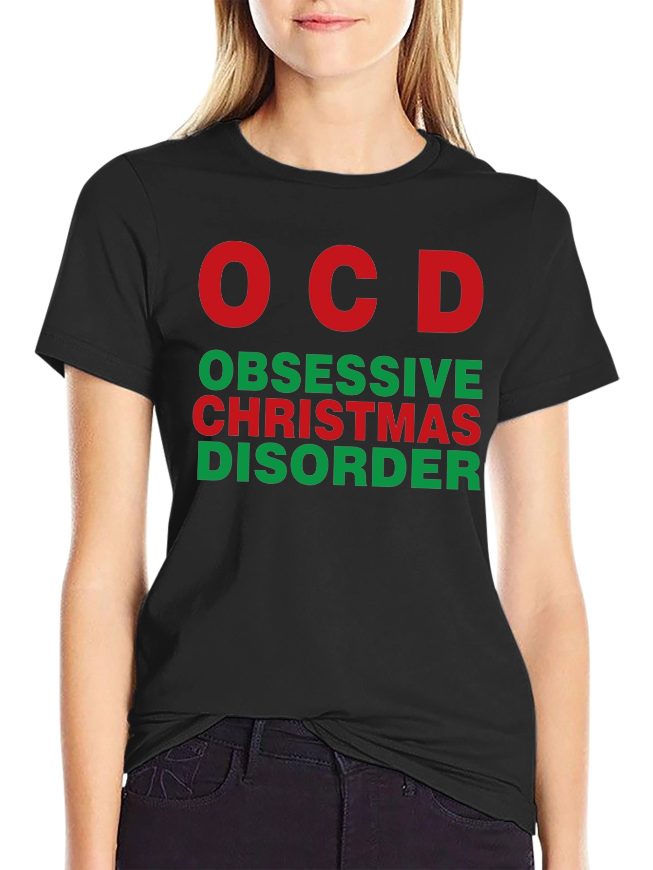 OCD Obsessive Christmas Disorder T-Shirt