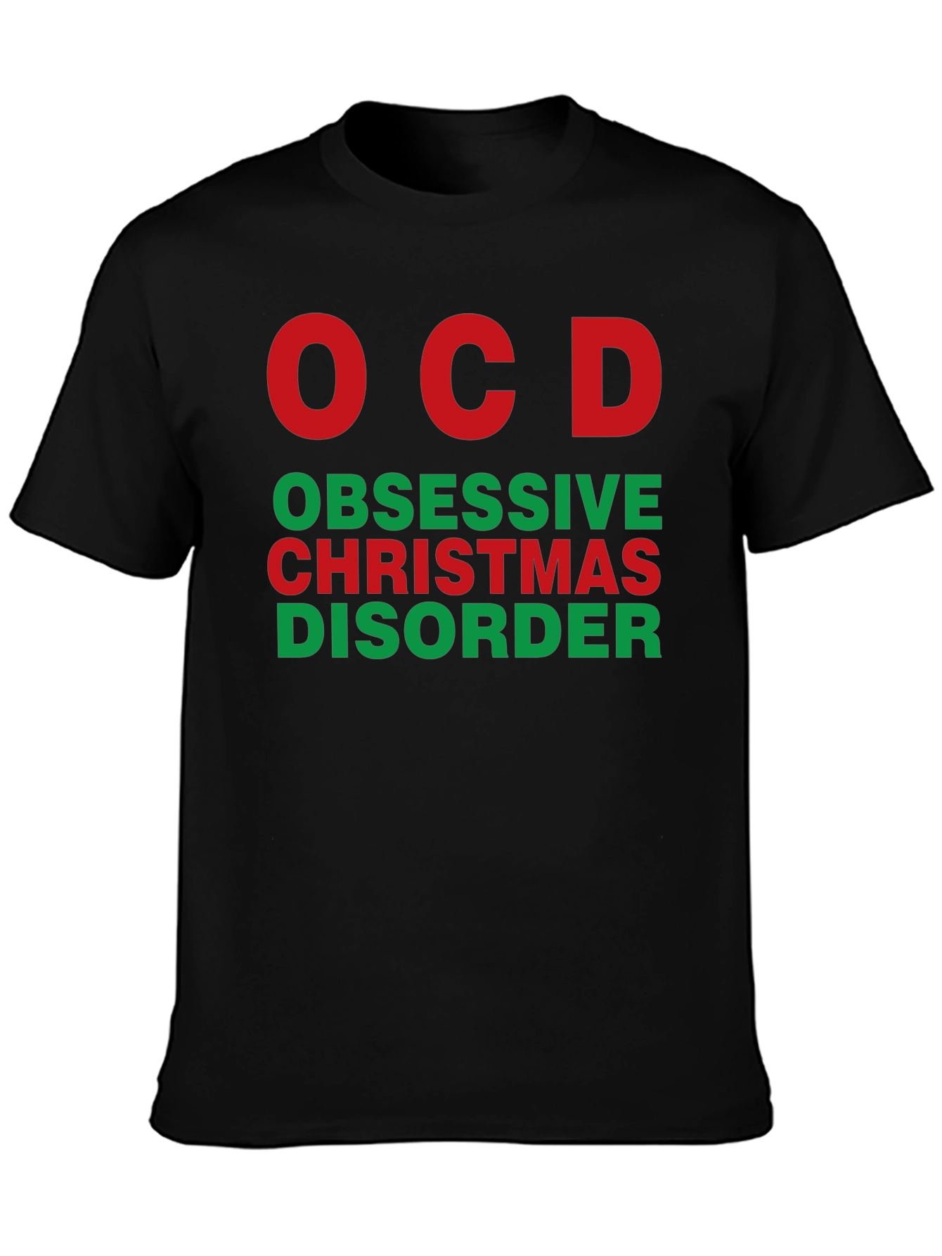 OCD Obsessive Christmas Disorder T-Shirt