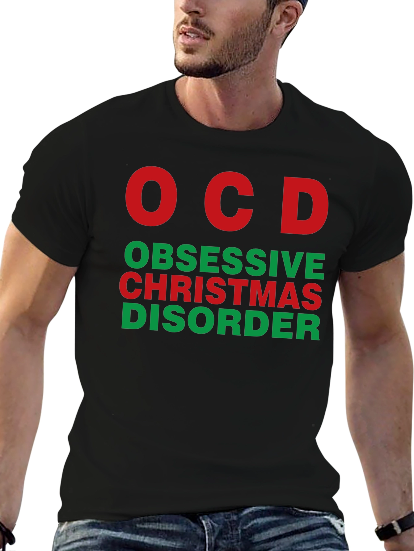OCD Obsessive Christmas Disorder T-Shirt