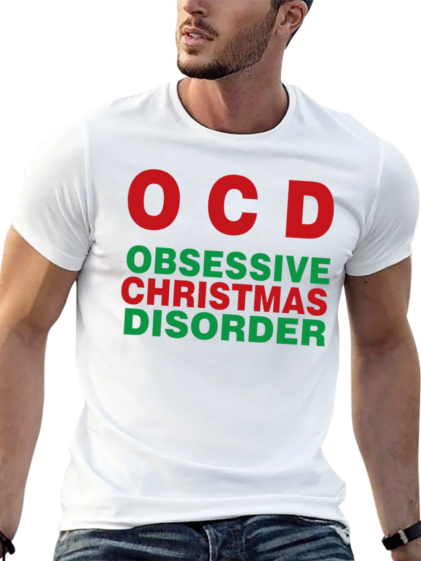 OCD Obsessive Christmas Disorder T-Shirt