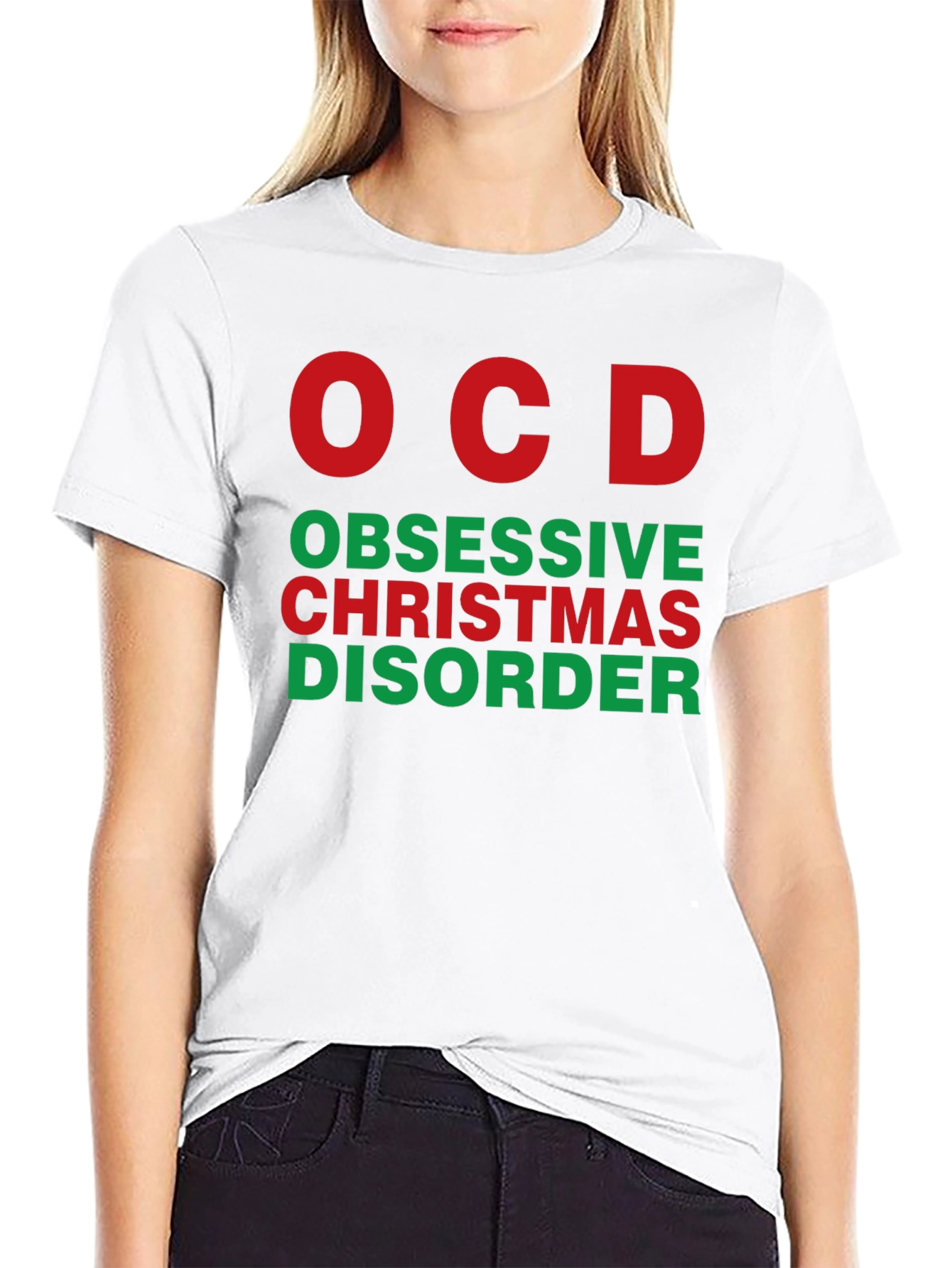 OCD Obsessive Christmas Disorder T-Shirt