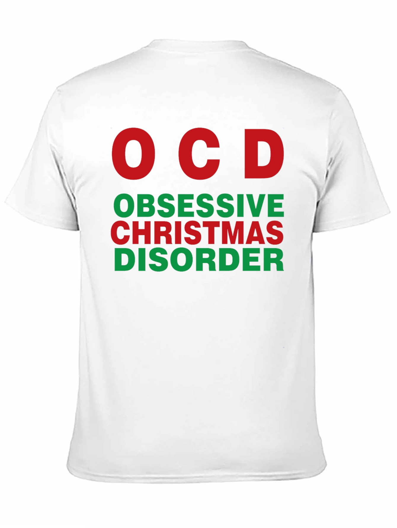 OCD Obsessive Christmas Disorder T-Shirt