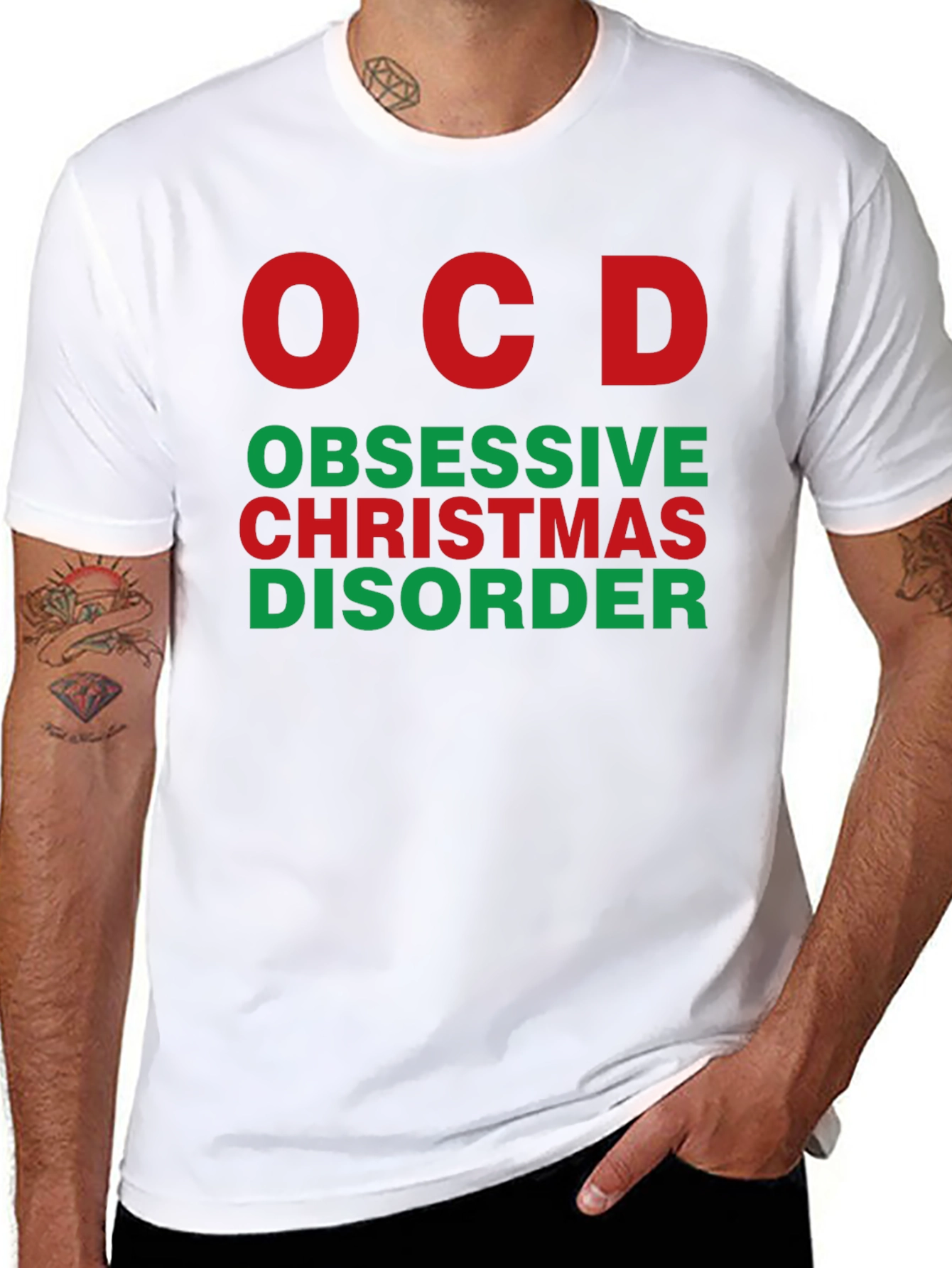 OCD Obsessive Christmas Disorder T-Shirt