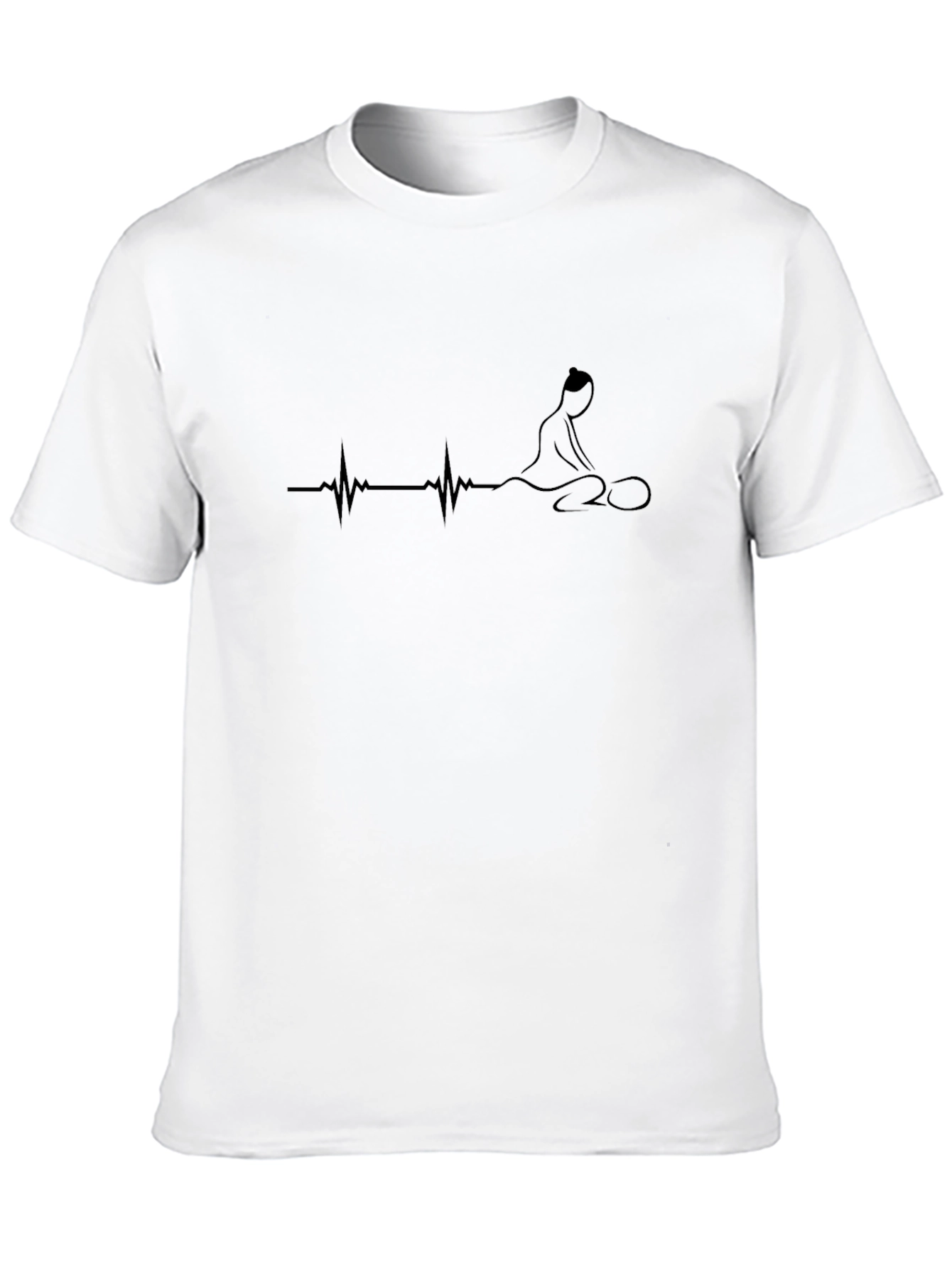 Zen Pulse Black T-Shirt