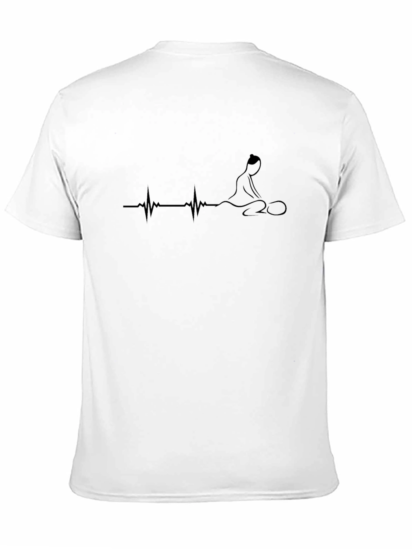Zen Pulse Black T-Shirt