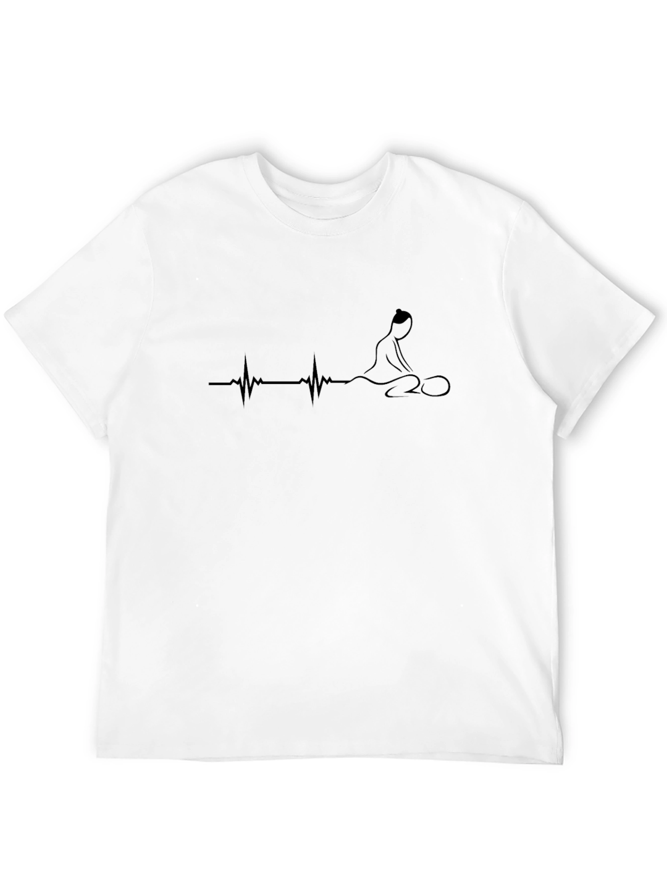 Zen Pulse Black T-Shirt