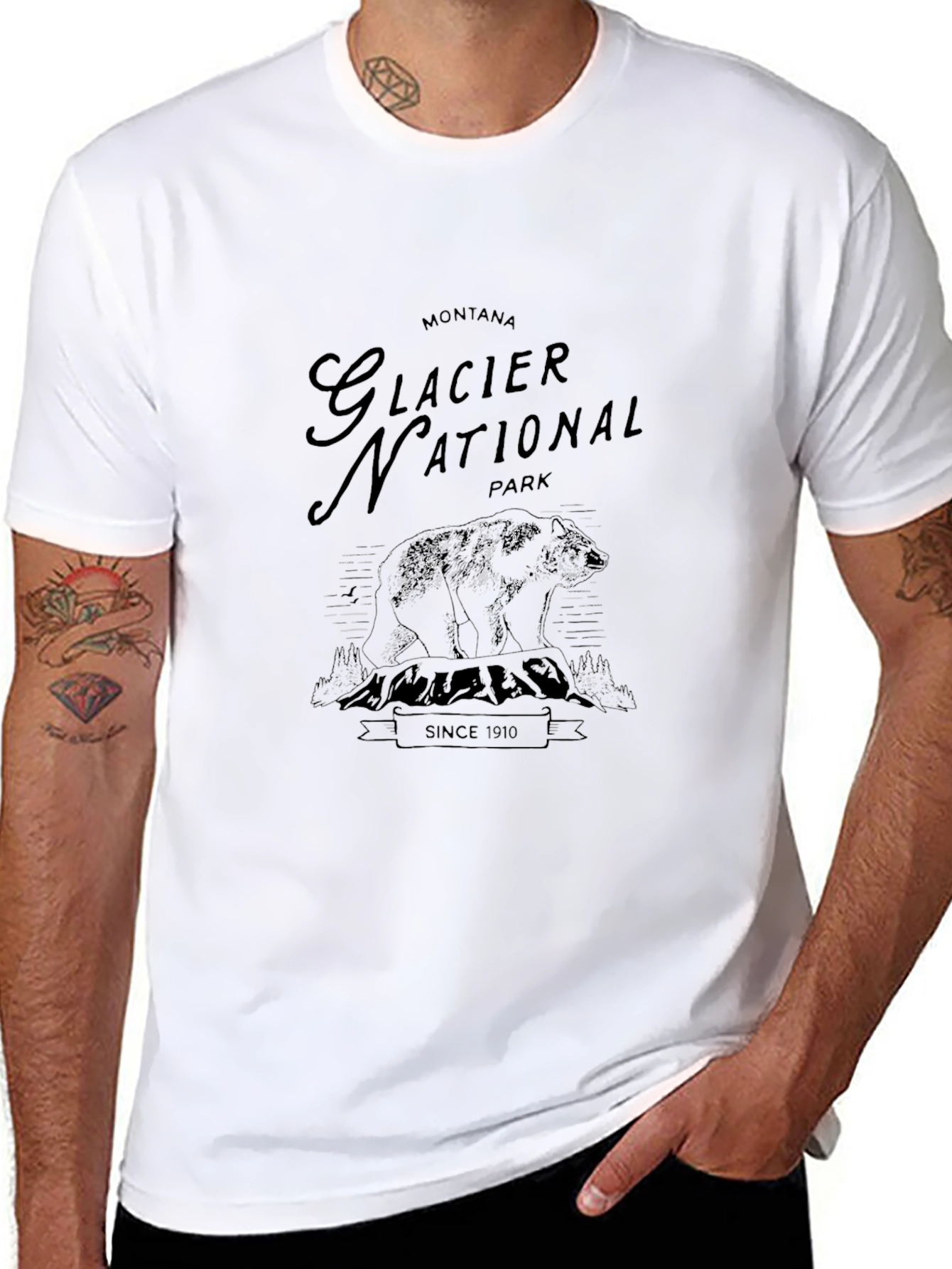 Glacier National Park Montana T-Shirt