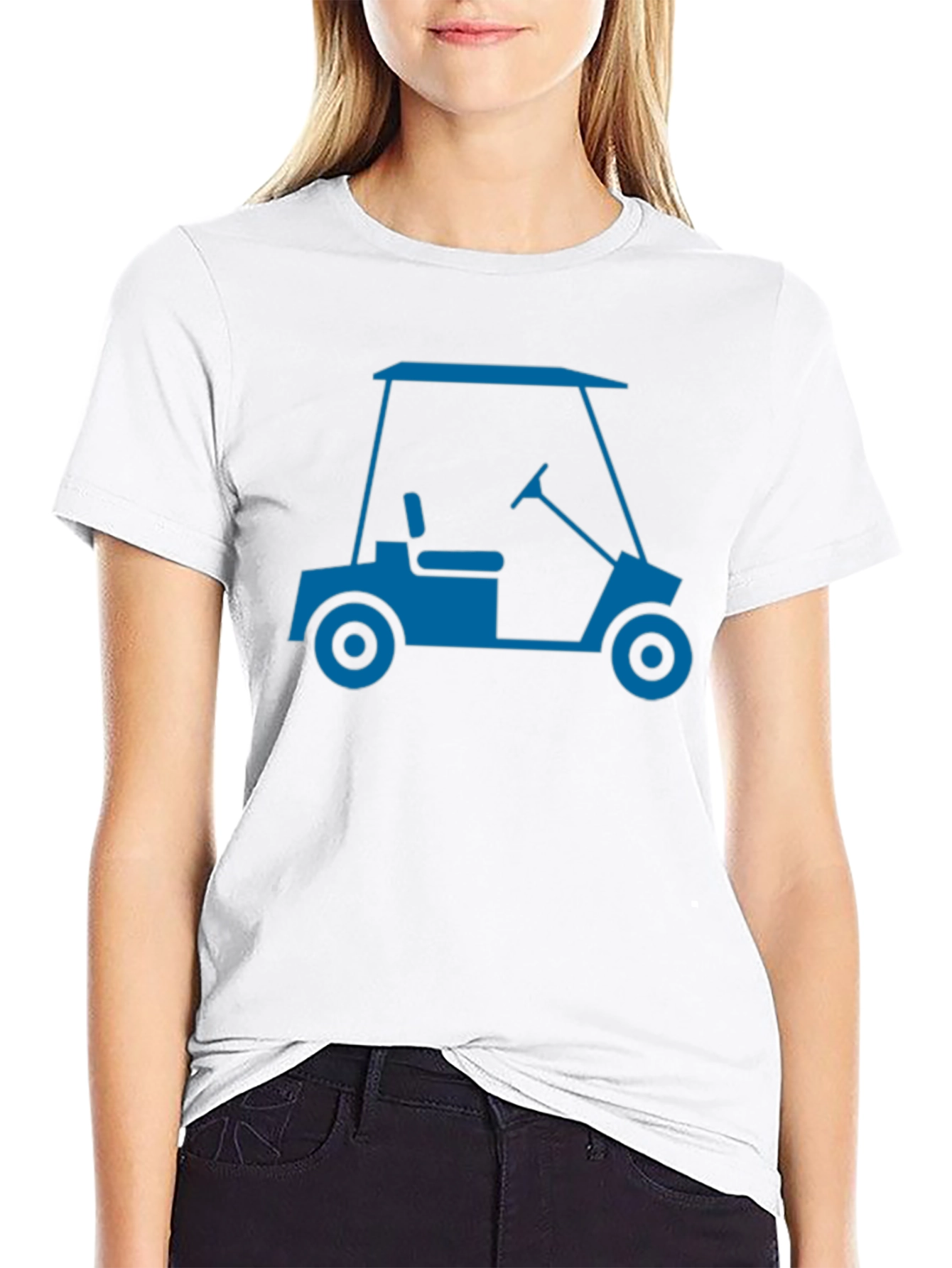 Golf Cart Graphic Tee - Cool & Casual