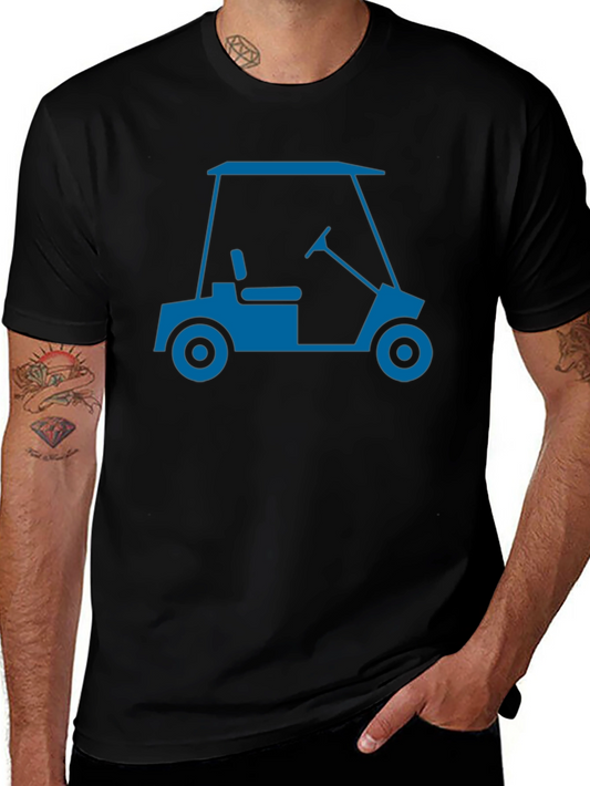 Golf Cart Graphic Tee - Cool & Casual