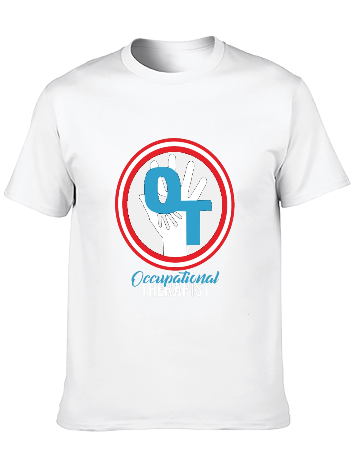 Occupational Therapist T-Shirt - OT Hand Design