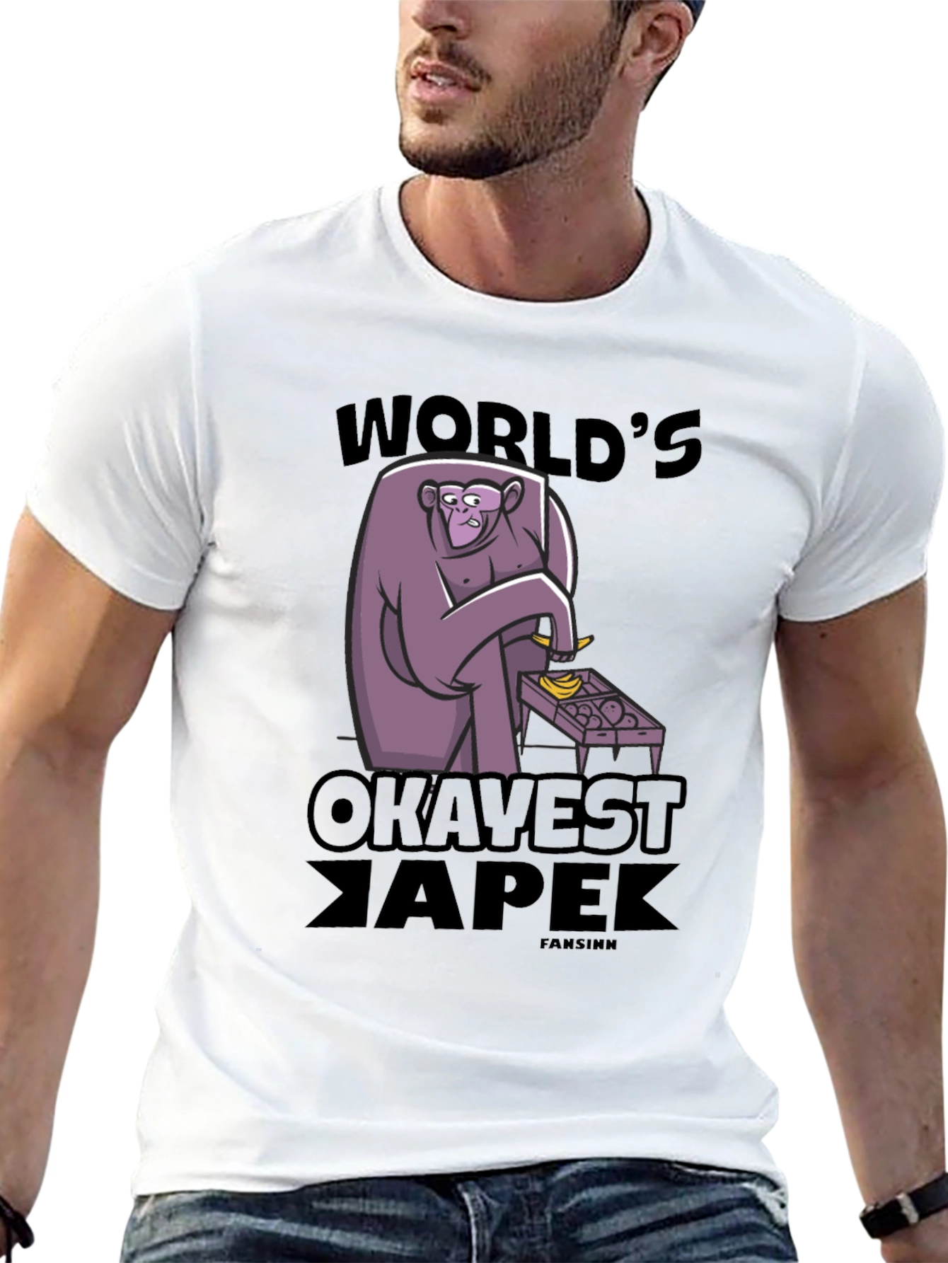 Worlds Okayest Ape Graphic Tee