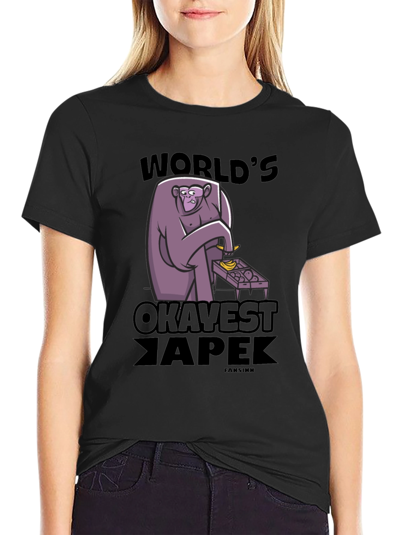 Worlds Okayest Ape Graphic Tee
