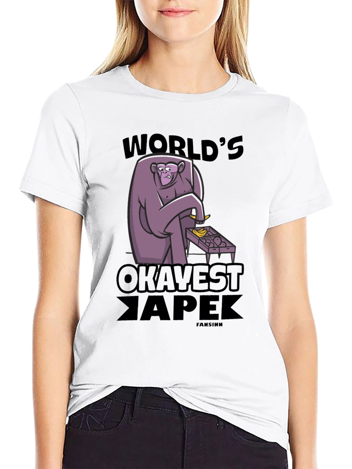 Worlds Okayest Ape Graphic Tee