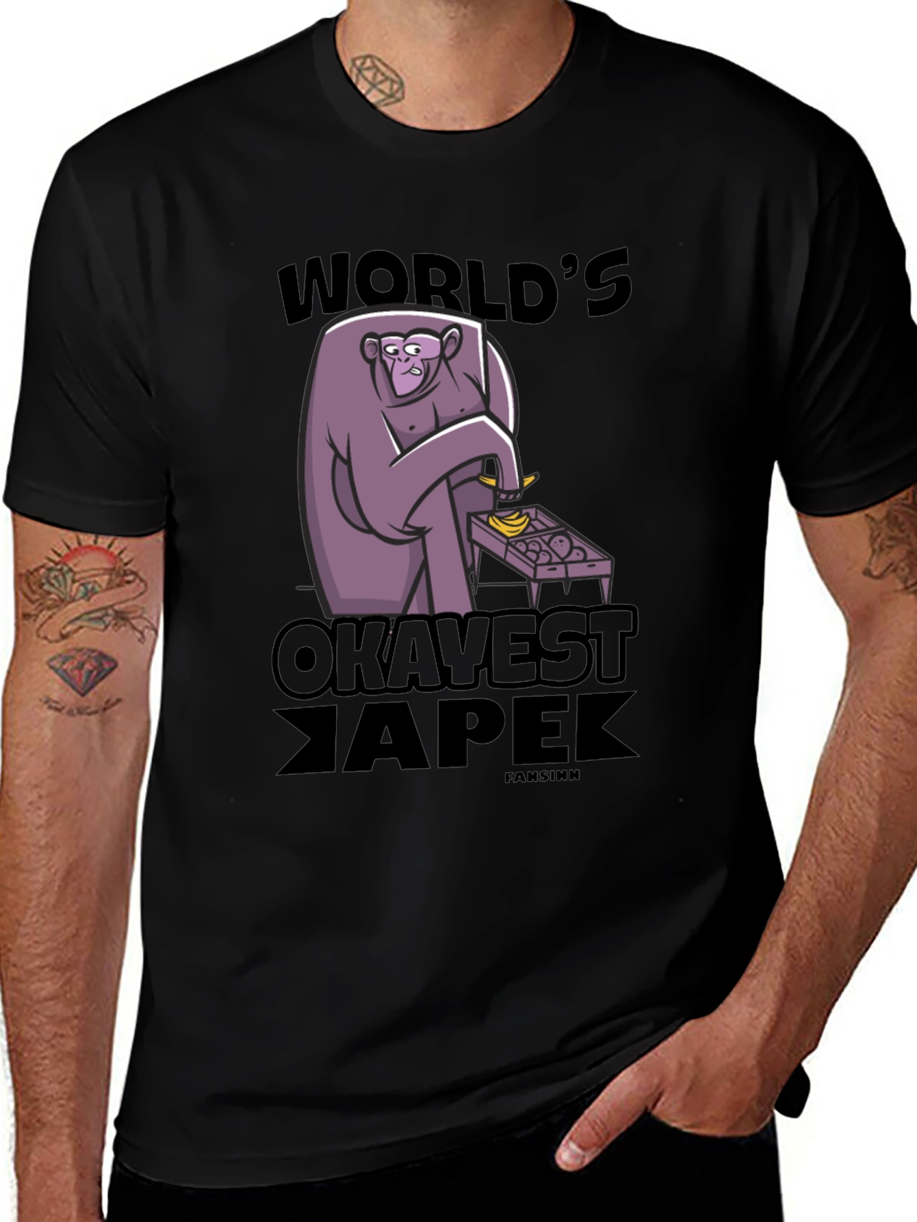 Worlds Okayest Ape Graphic Tee