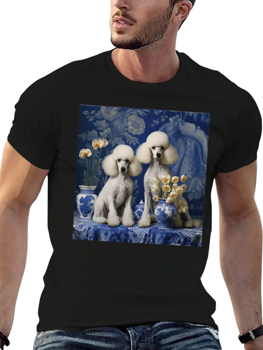 Poodle Art T-Shirt - Stylish Canine Design