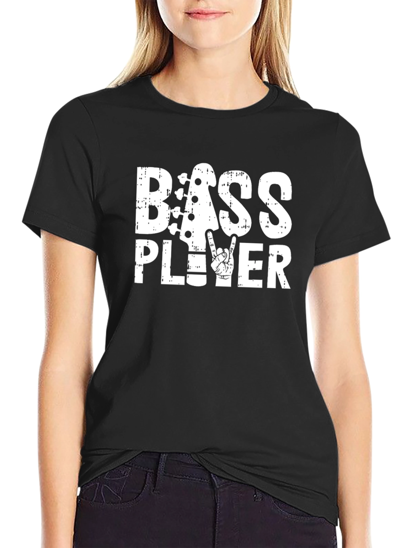 Bass Player T-Shirt - Rock On!
