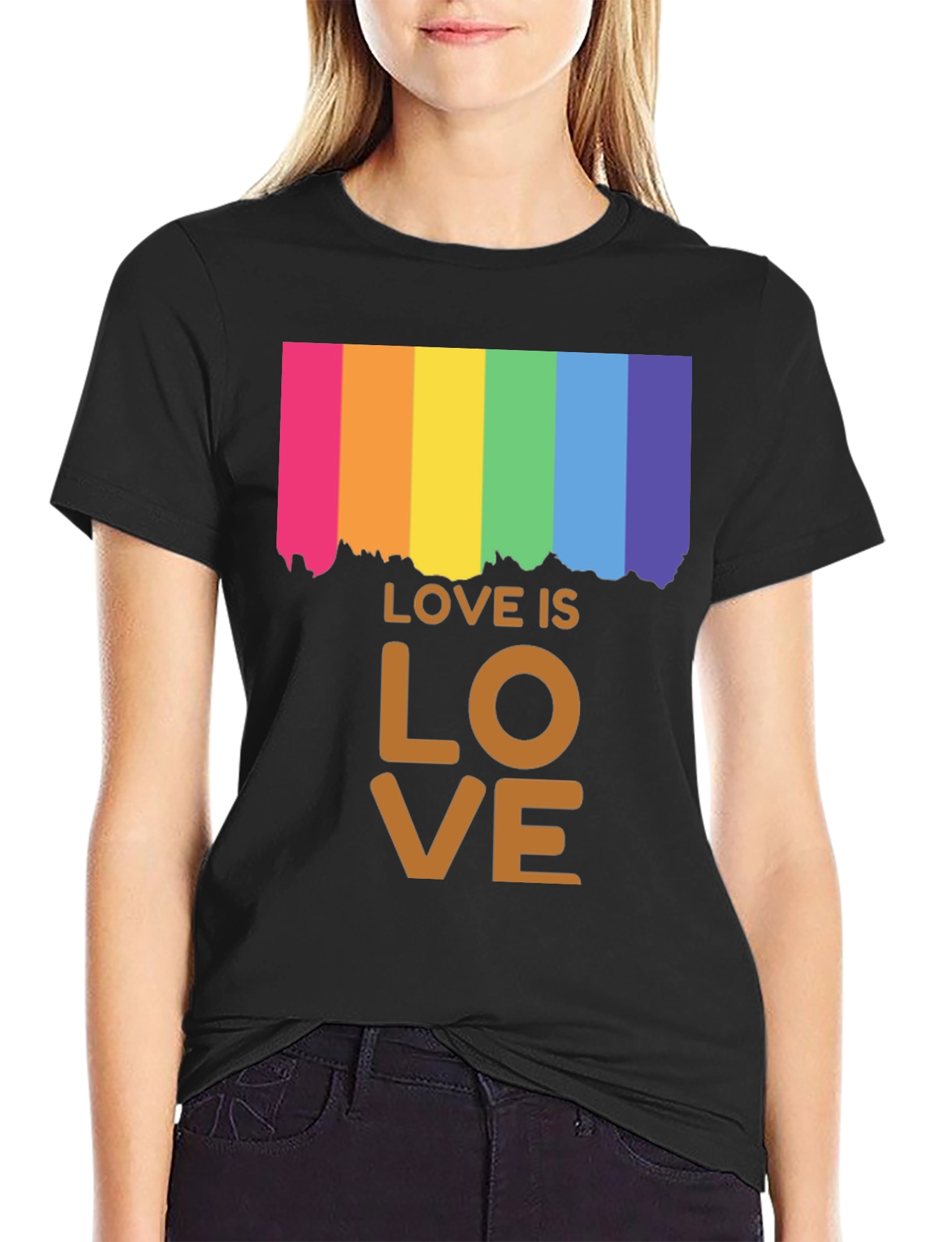 Love is Love Pride T-Shirt - Black
