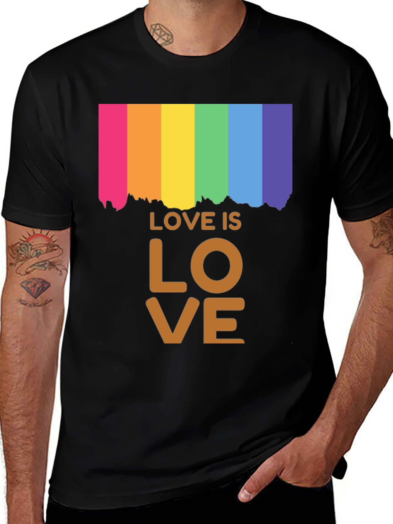 Love is Love Pride T-Shirt - Black