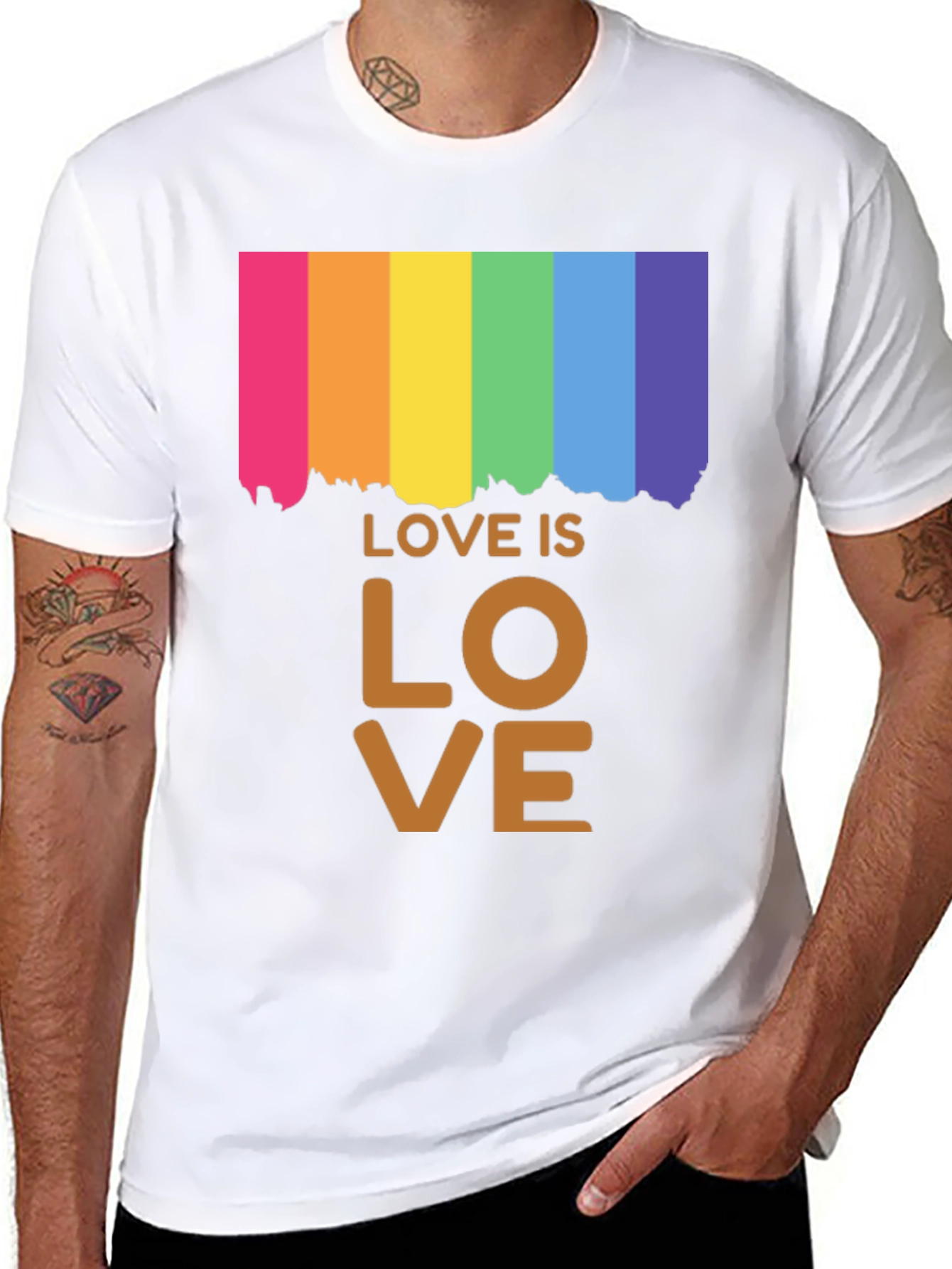 Love is Love Pride T-Shirt - Black