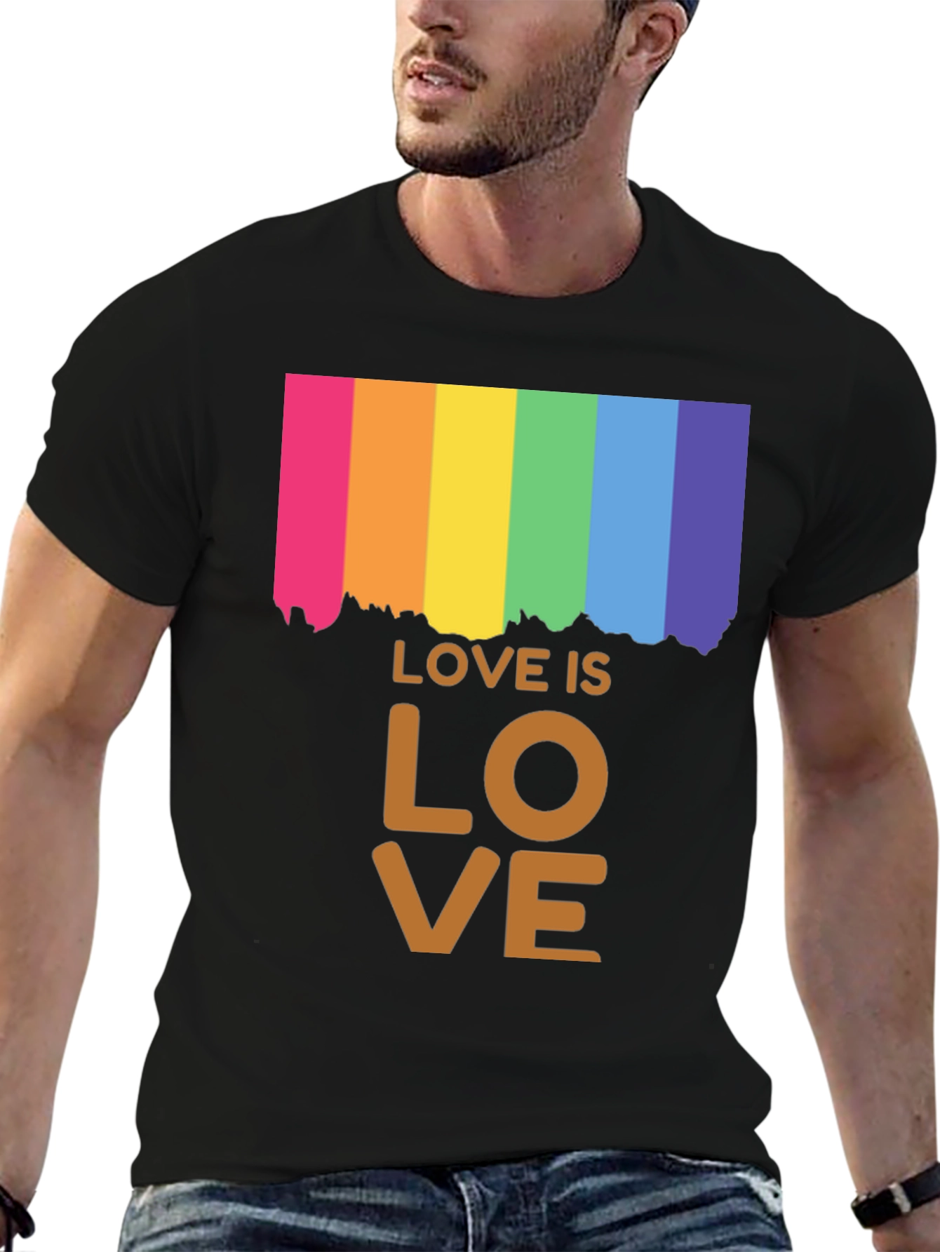 Love is Love Pride T-Shirt - Black