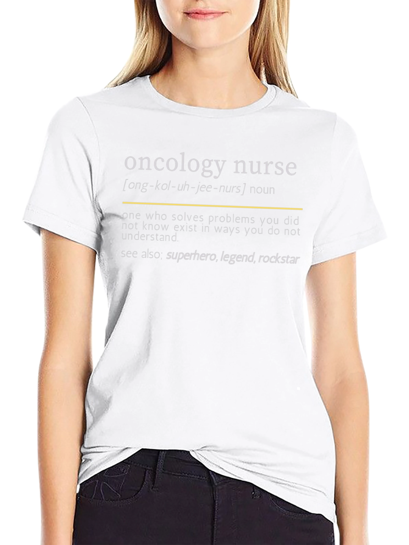 Oncology Nurse Definition Graphic Tee