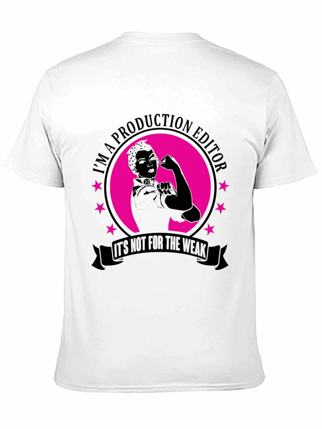 Production Editor Rosie the Riveter Style T-Shirt