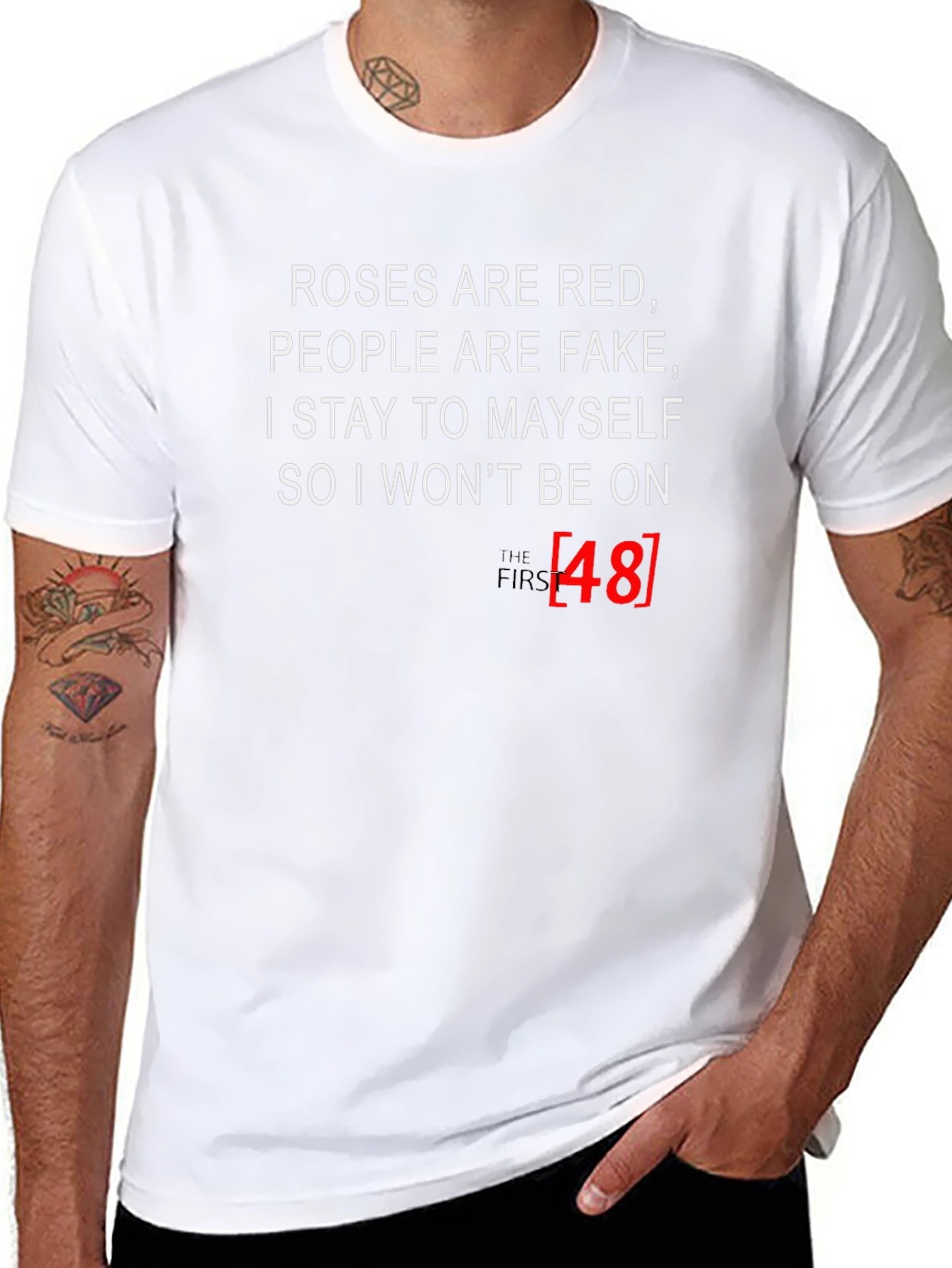 Roses are Red T-Shirt - Novelty Graphic Tee