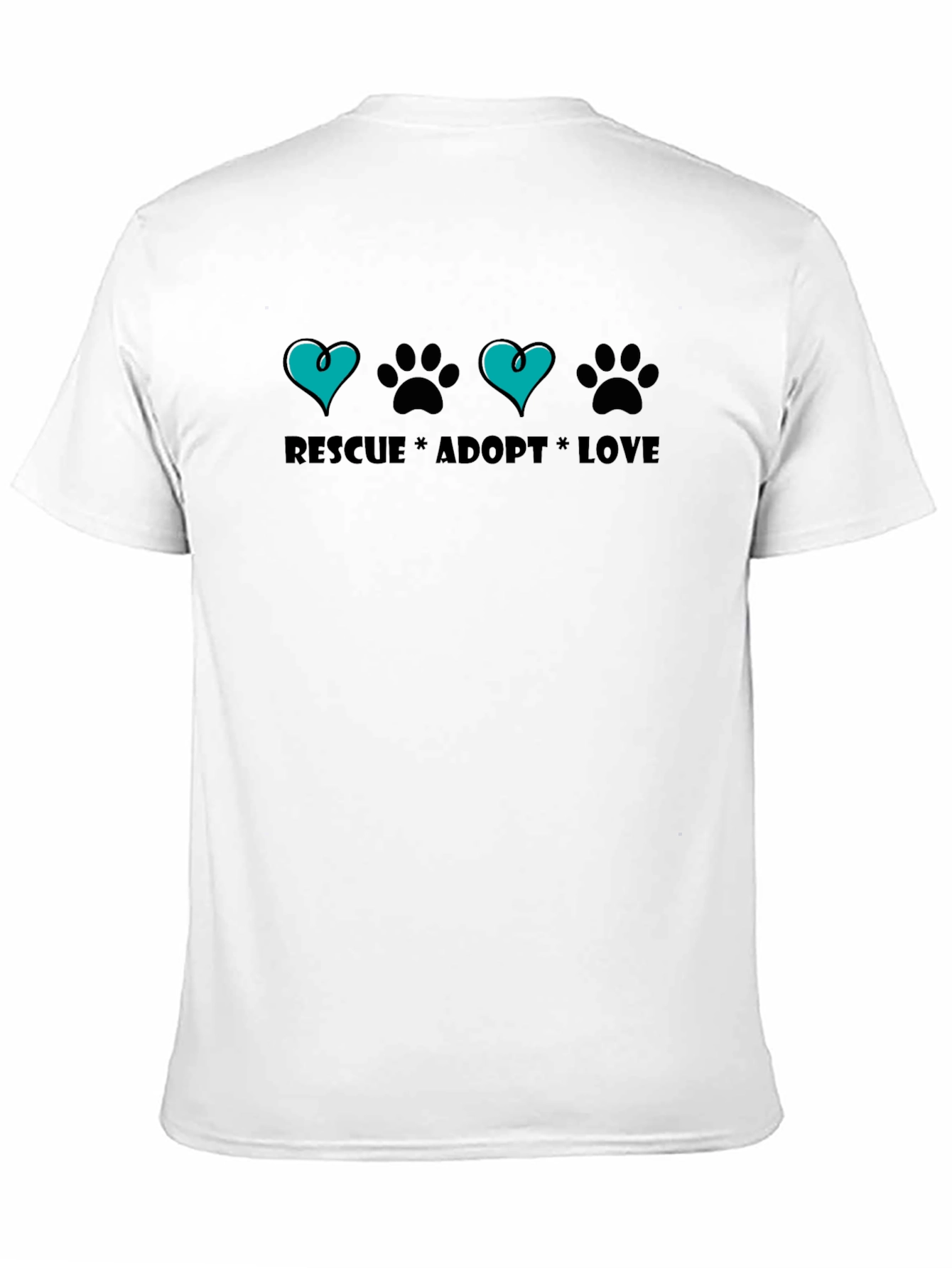 Rescue Adopt Love T-Shirt