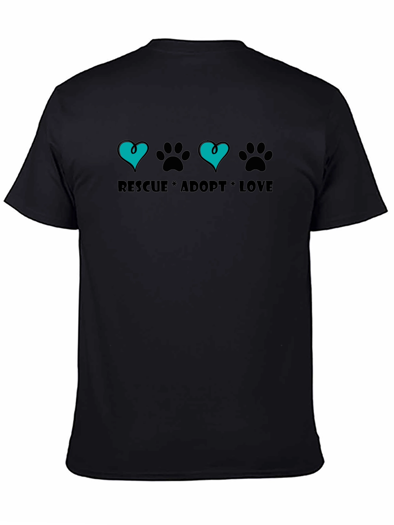Rescue Adopt Love T-Shirt