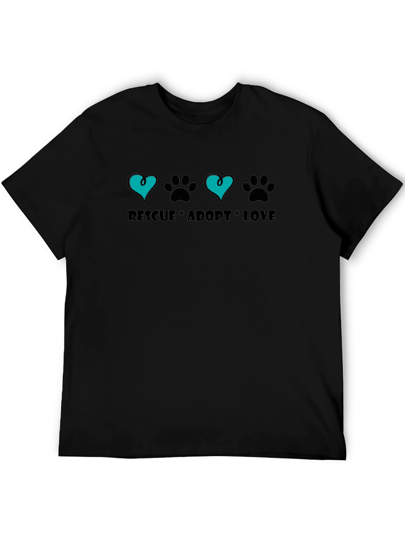 Rescue Adopt Love T-Shirt