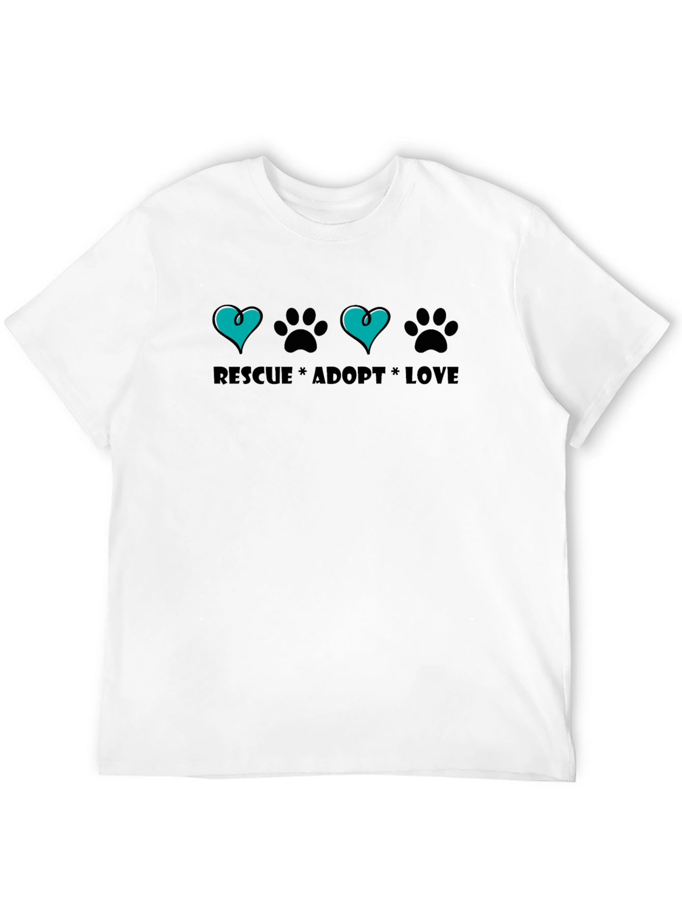 Rescue Adopt Love T-Shirt