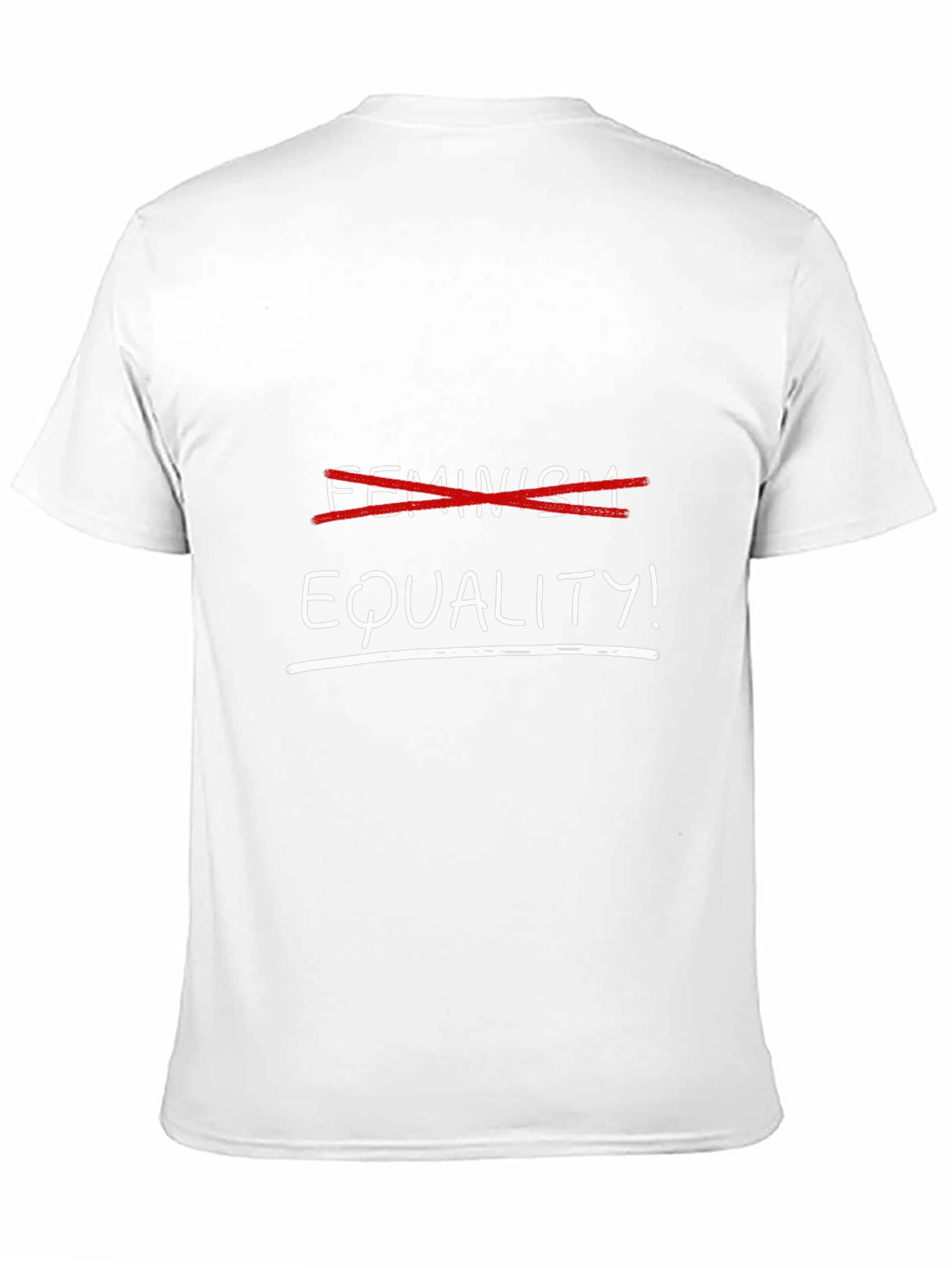 Equality Over Feminism Black T-Shirt