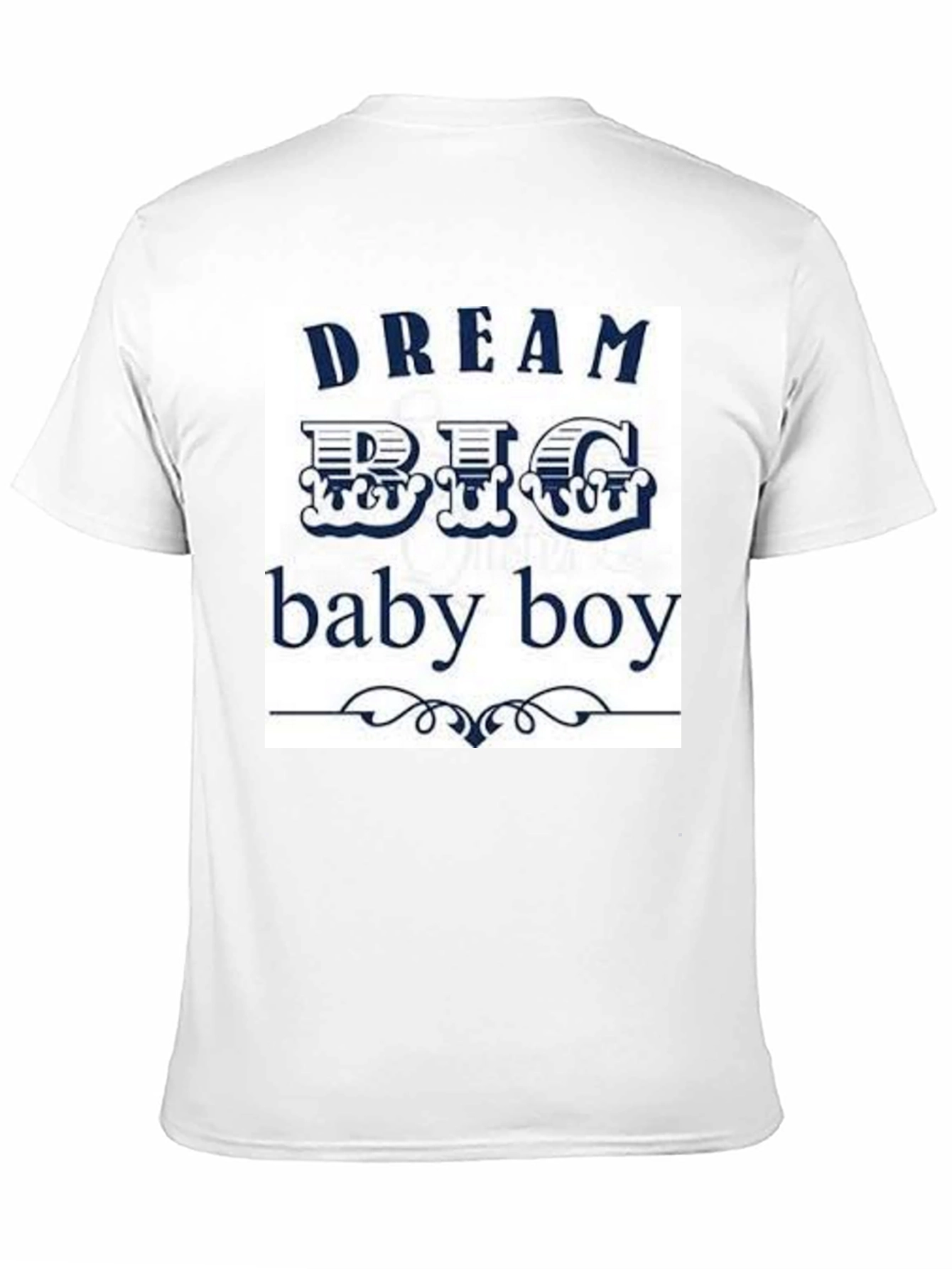 Dream Big Baby Boy Black Graphic Tee