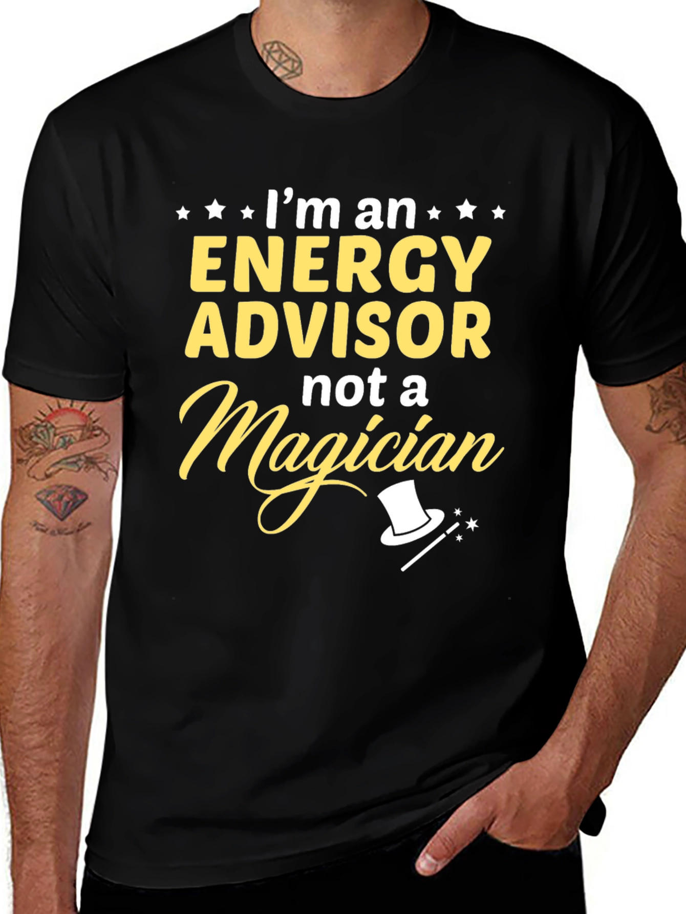 Energy Advisor T-Shirt - Not a Magician
