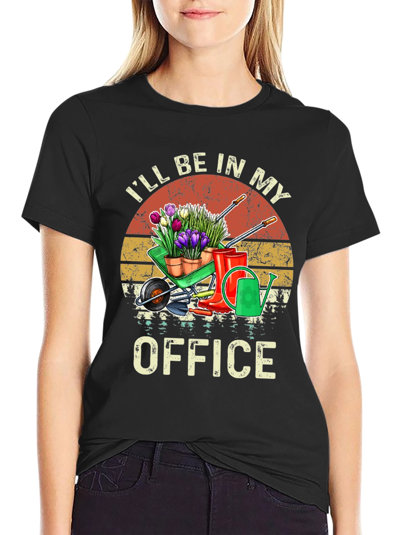 Gardening Office T-Shirt